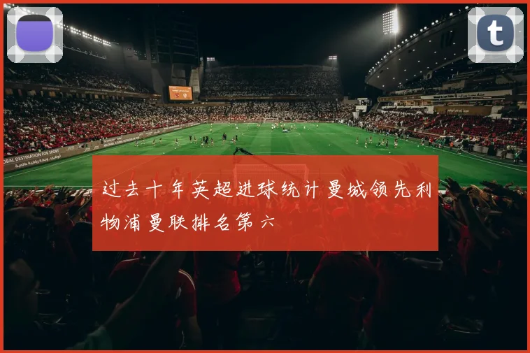 过去十年英超进球统计曼城领先利物浦曼联排名第六